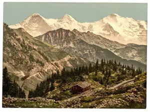 Schynige Platte, Eiger, Monch and Jungfrau, Bernese Oberland
