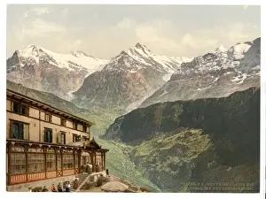 Platte Prints: Schynige Platte, Wetterhorn and Schreckhorn, Bernese Oberlan