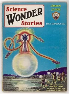 Magazine Covers Collection: Sci Wonder Stories / 1930