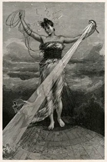 Allegorised Collection: SCIENCE AS A GODDESS