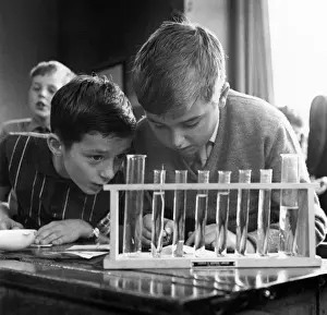 Curiosity Prints: Science lesson, Northfield House School, Leicester
