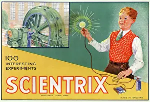 Manufactured Prints: Scientrix, 100 Science Experiment - Educational Toy by Trix