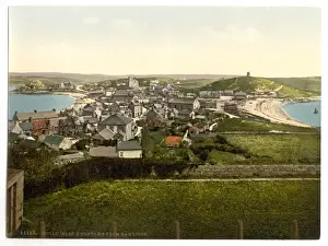 Scilly Prints: Scilly Isles, Hughtown, i. e. Hugh Town, from Garrison, Corn