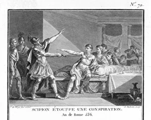 Cornelius Gallery: Scipio Africanus discovering military conspiracy