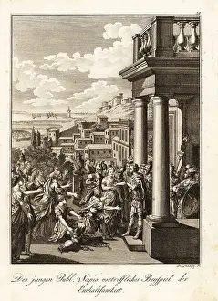 Fact Prints: Scipio reuniting a captive Carthaginian woman with her fiance