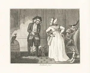 Perch Prints: The Scold and the Parrot