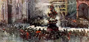 Carro Prints: The Scoppio del Carro or Feast of the Dove on Easter Eve