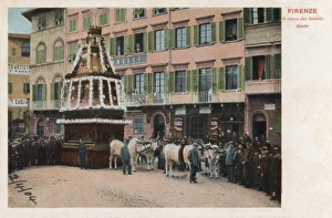 Oxen Gallery: Scoppio del Carro - Florence, Italy