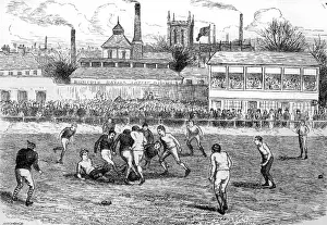 Versus Prints: Scotland versus England, 1883