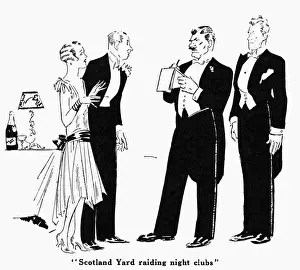 Raiding Prints: Scotland Yard raiding nightclubs, 1928