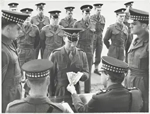 1536 Prints: Scots Guard pay parade