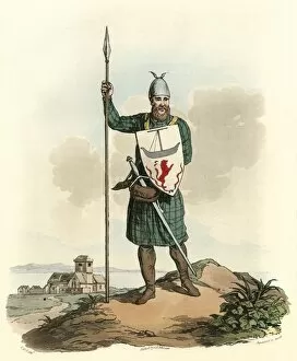 Images Dated 10th June 2011: Scots Knight 14th Cent