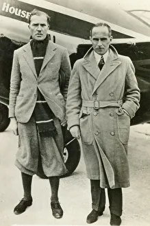 Airmen Prints: Scott Black and Campbell Black, British Airmen Pilots
