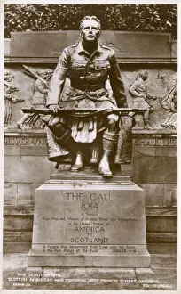 Tribute Prints: Scottish American War Memorial, West Princes Street Gardens