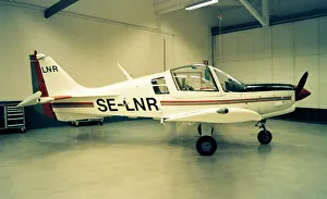 Ljungbyhed Prints: Scottish Aviation Bulldog 101 SE-LNR