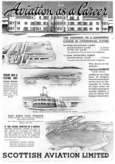 Pilots Prints: Scottish Aviation Training For Pilots & Navigators