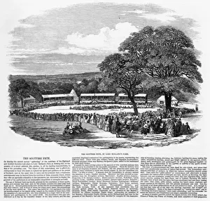 Notting Prints: The Scottish Fete, in Lord Hollands Park