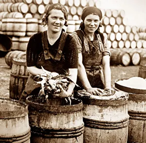 Scottish fisher girls (herring gutters and packers)