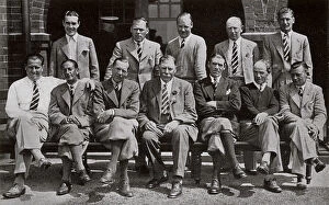Scottish golf team after the Professional International 1936