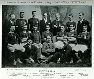 Doyle Collection: Scottish International Association Football Team, 1895