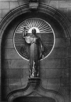 Scottish National War Memorial, Edinburgh - Reveille Statue