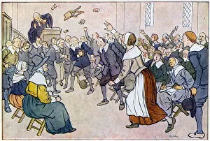 Images Dated 11th May 2020: Scottish rebel against English Prayer Book