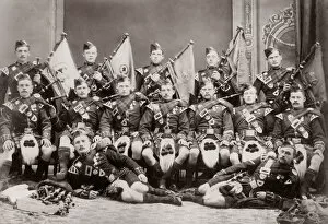 Bagpipes Gallery: Scottish regiment, British army, pipe band