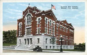 Rite Prints: Scottish Rite (The Ancient and Accepted Scottish Rite of Freemasonry) Temple, Kansas City