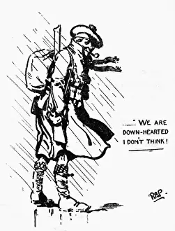 Optimistic Prints: Scottish soldier, World War I by Robert Baden Powell