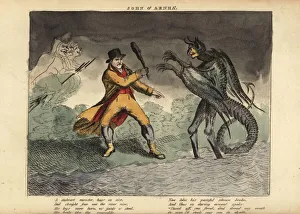 Throw Gallery: Scottish traveller John o Arnha fighting a Kelpy