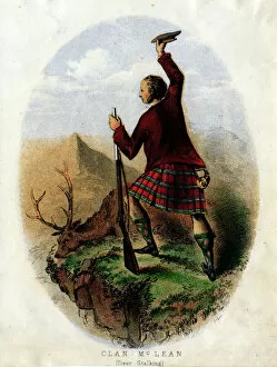 Scots Collection: Scottish Types - Deer Stalking, Clan McLean