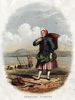 Newhaven Prints: Scottish Types - Newhaven Fishwife