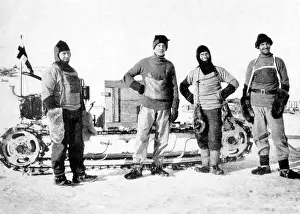 Hooper Prints: Scott's Antarctic Expedition Evans Day Lashly and Hooper