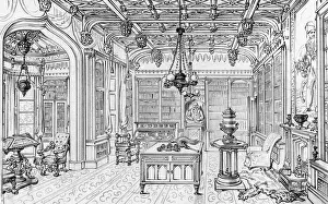 Abbotsford Prints: Scotts Library
