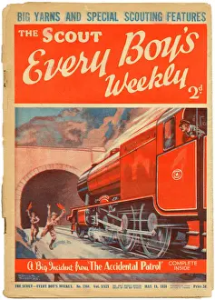 The Scout, Every Boys Weekly, front cover