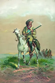 Buffalo Prints: The scout Buffalo Bill. Hon. W. F. Cody