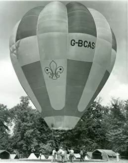1976 Collection: Scout hot air balloon