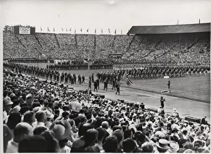 Contingent Prints: Scout leading Norway at 1948 London Olympics