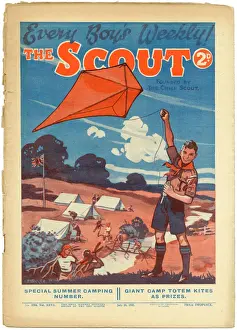 Gathering Prints: The Scout magazine front cover, Special Summer Camping Numbe