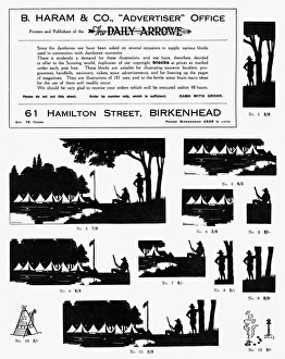 Scouting silhouettes by H. L. Oakley