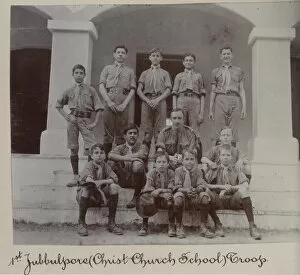 Scouts of the 1st Jubbulpore Troop, India