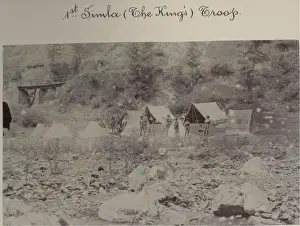 Shimla Prints: Scouts of the 1st Simla Troop, India