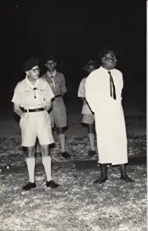 Scouts in Banaba (Ocean Island), Pacific