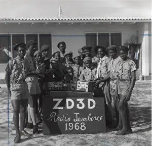 Scouts in Bathurst, Gambia, West Africa