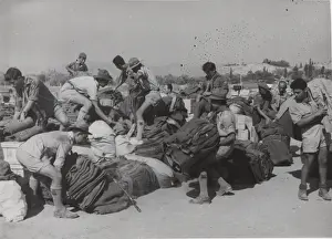 Activities Prints: Scouts distributing blankets in Zakynthos, Greece
