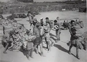 Loaves Prints: Scouts distributing bread, Argostolion, Kefalonia, Greece
