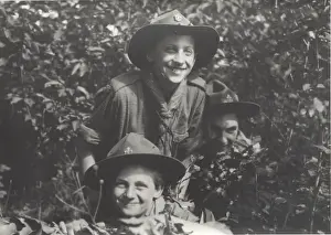 Montfort Prints: Scouts in Exile, at camp in Montfort-l Amaury, France