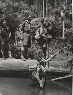 Explore Prints: Scouts exploring the bush, Australia