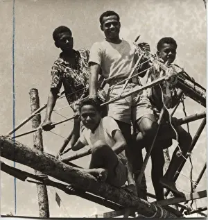 Scouts from Fiji, South Pacific