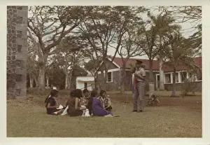 Scouts and Guides on a Cut Basic Course, Mauritius